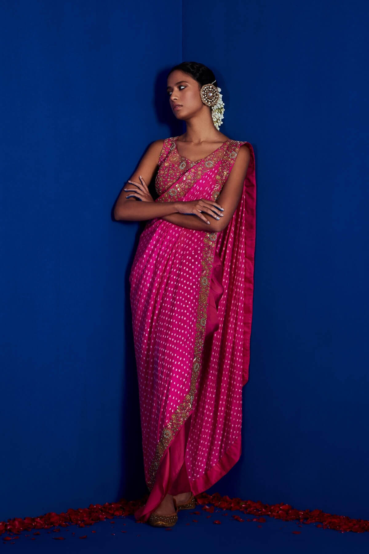 Draped Concept Saree