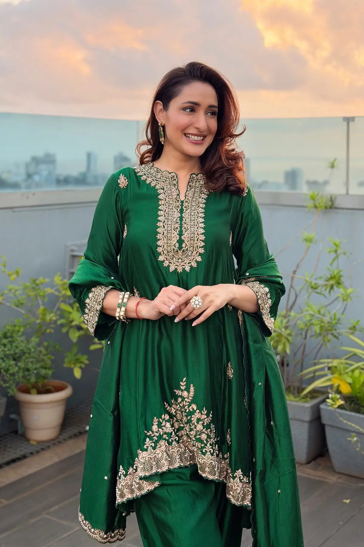 Love for emerald green
