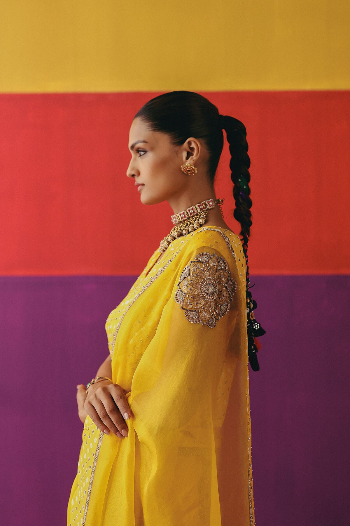 Mandala Surajmukhi Saree