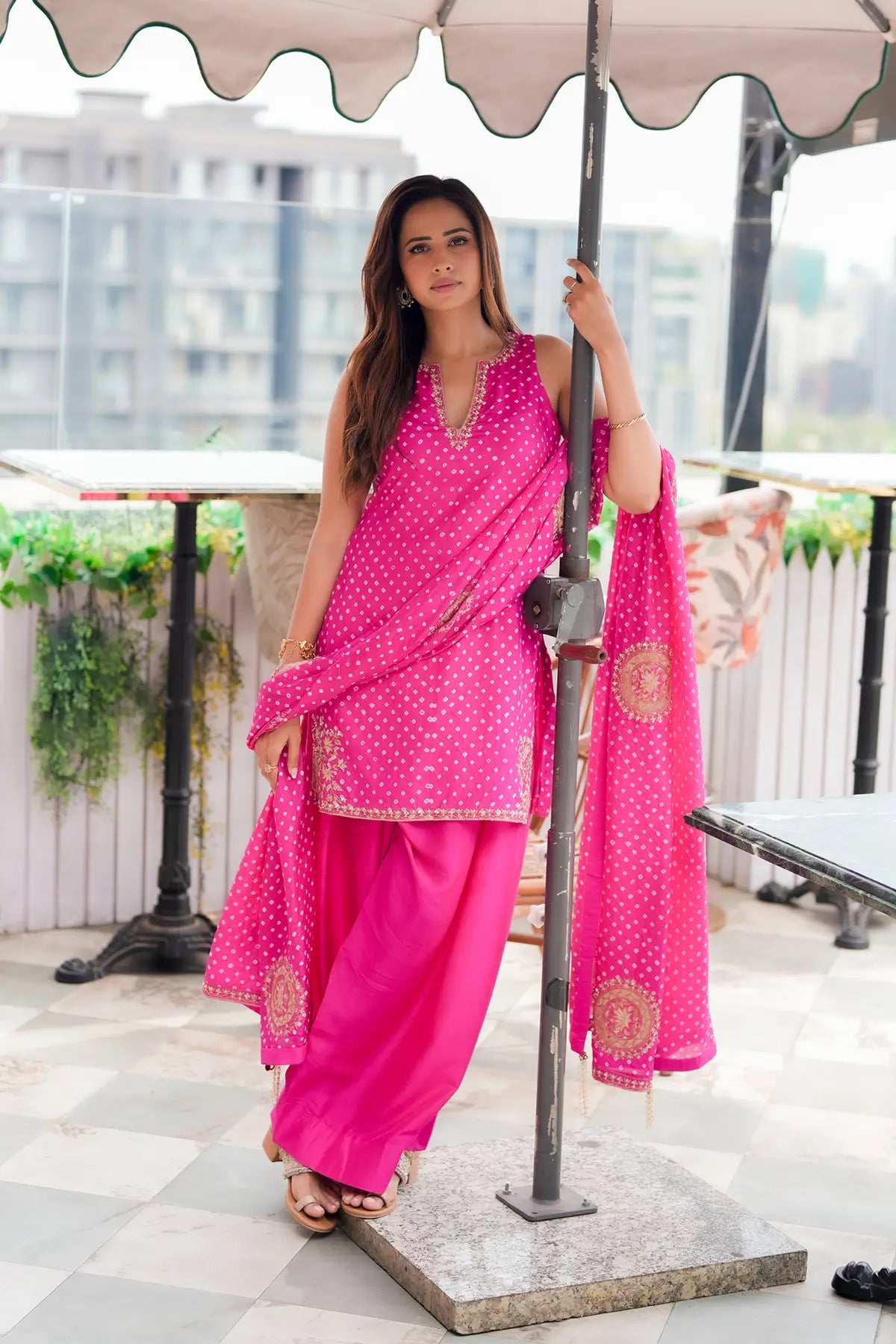 Lotus mandala farshi salwar set