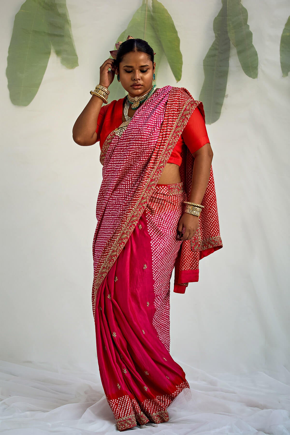 Bandhni saree