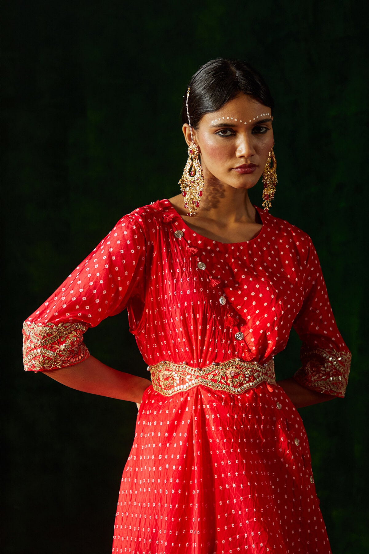 Rimjhim drape dupatta set