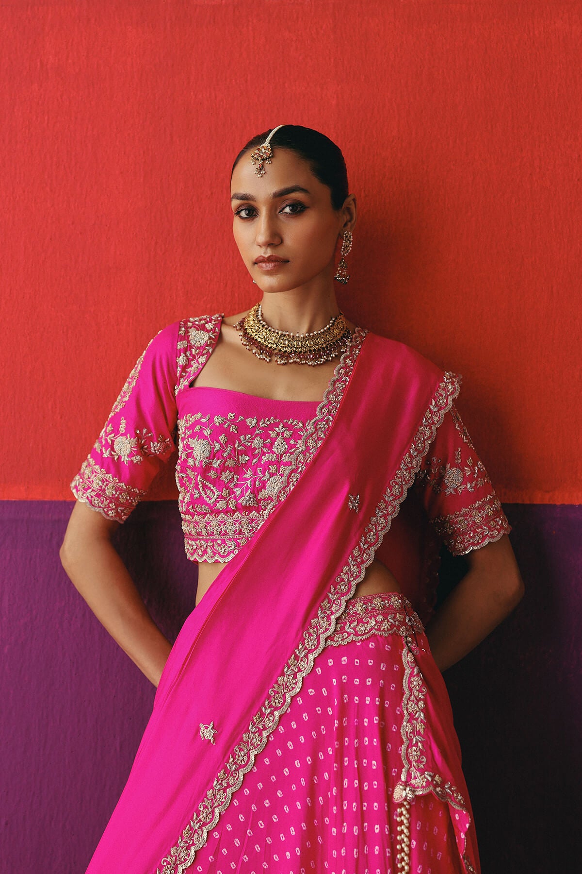 Jhoom lehenga