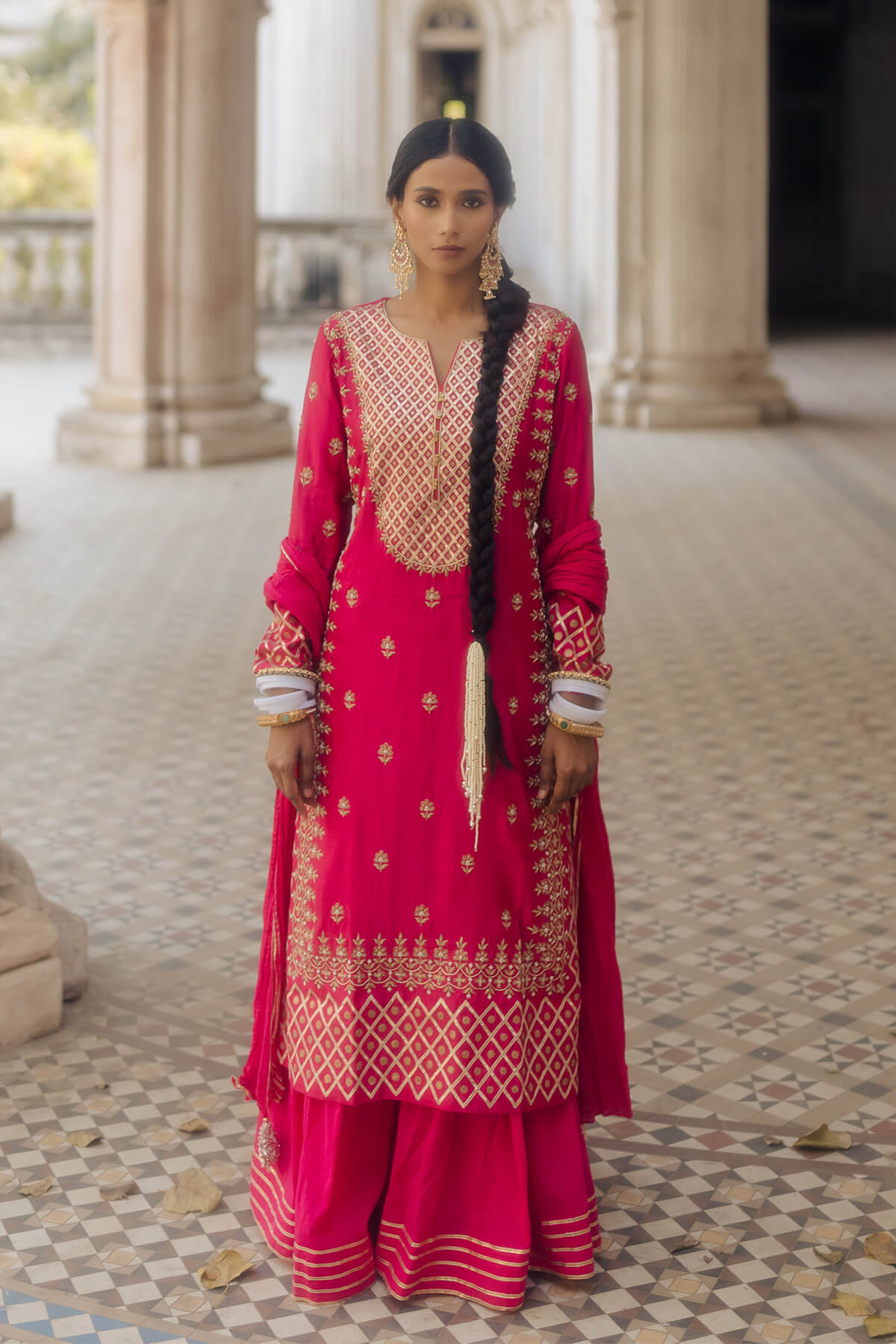 Aaliya Sharara Set