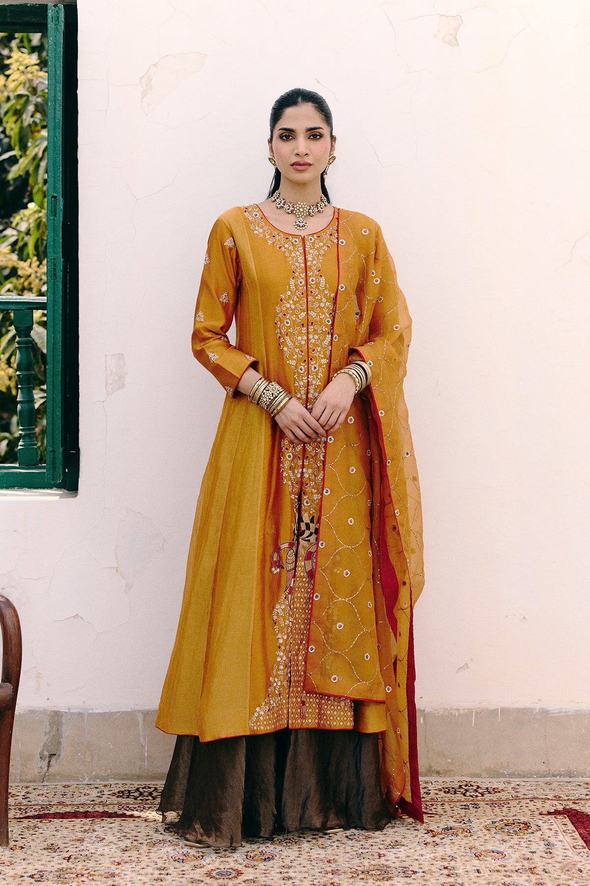 Ghar Ki Haldi Anarkali Set