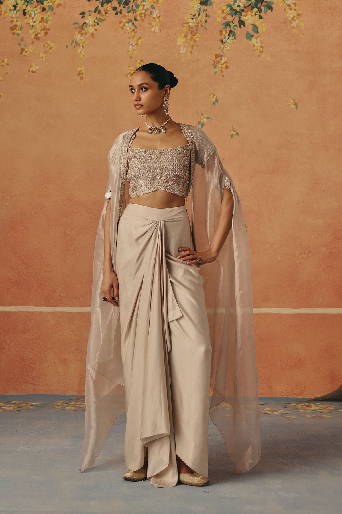 Chandrika cape set