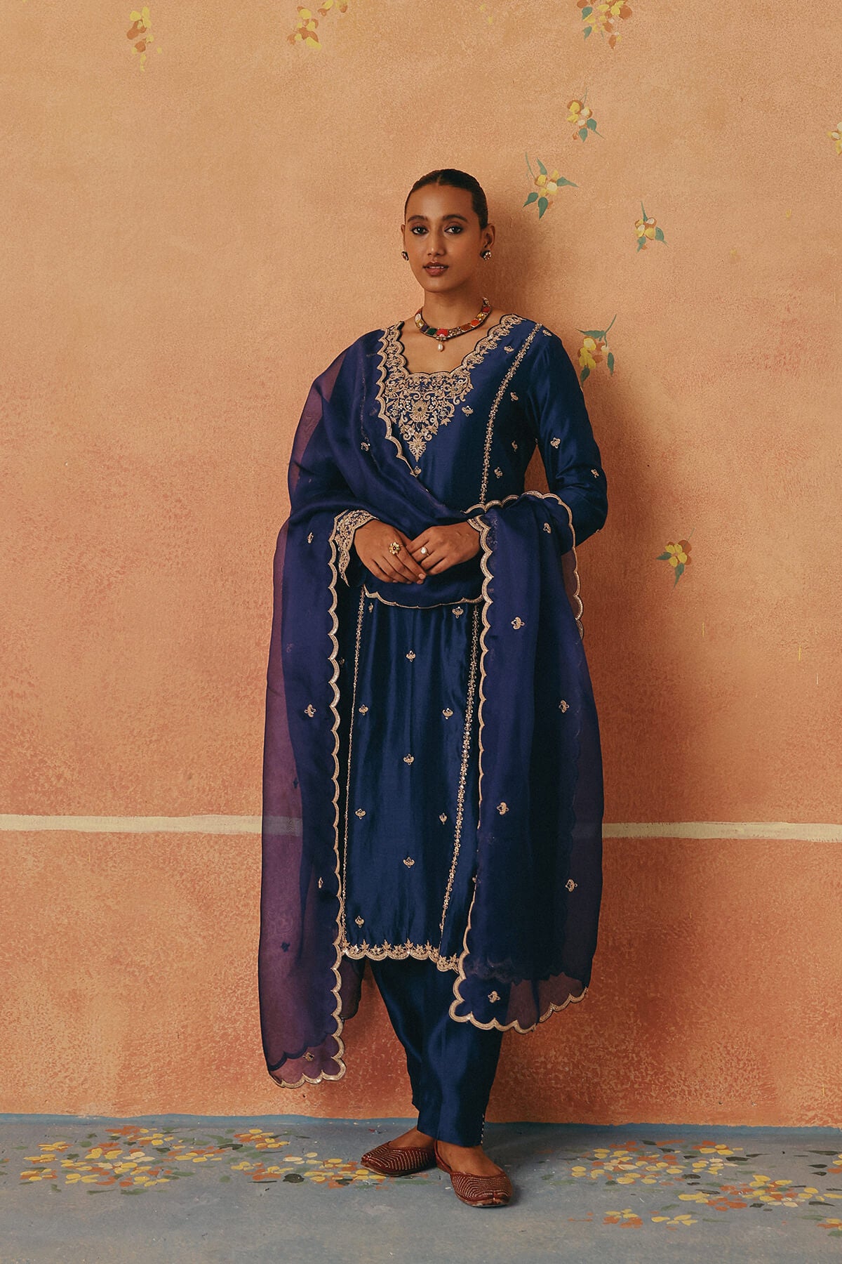 Neelam Nazakat Kurta Set