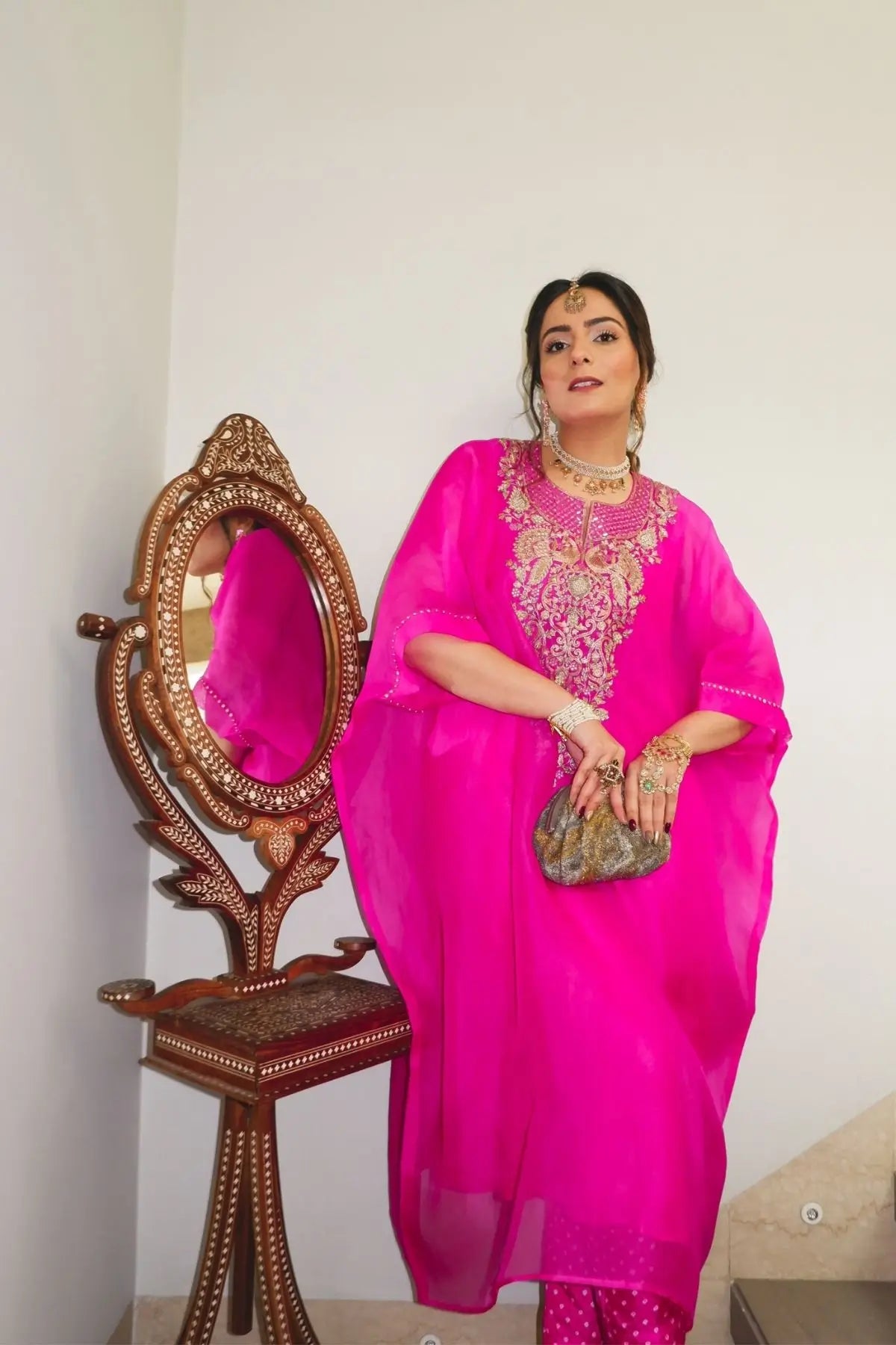 Peacock kaftan