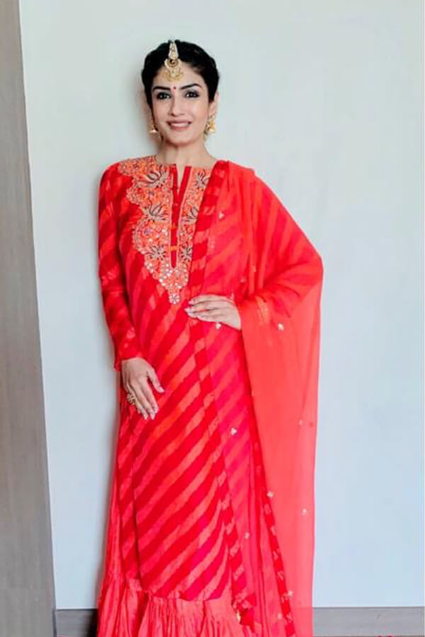 Masoom Leheria kurta With Skirt