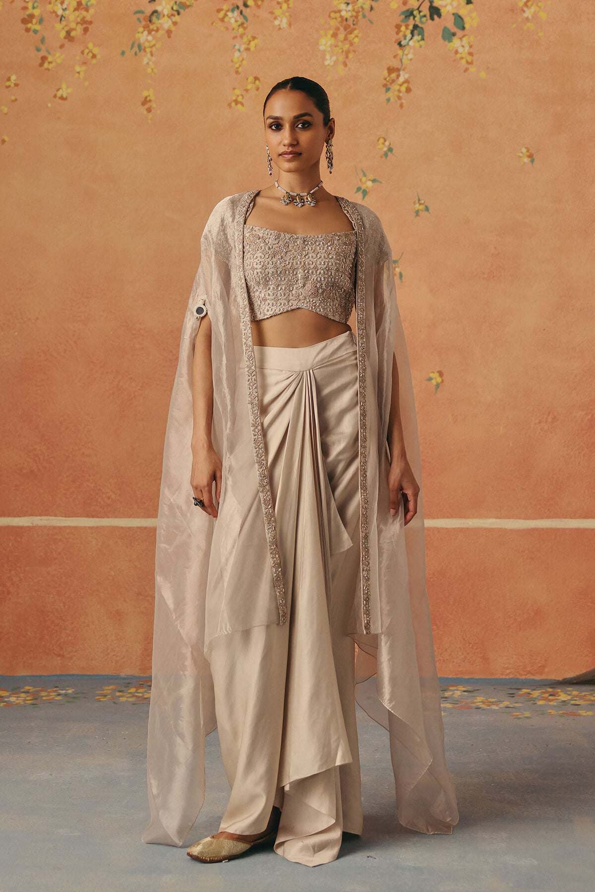 Chandrika cape set