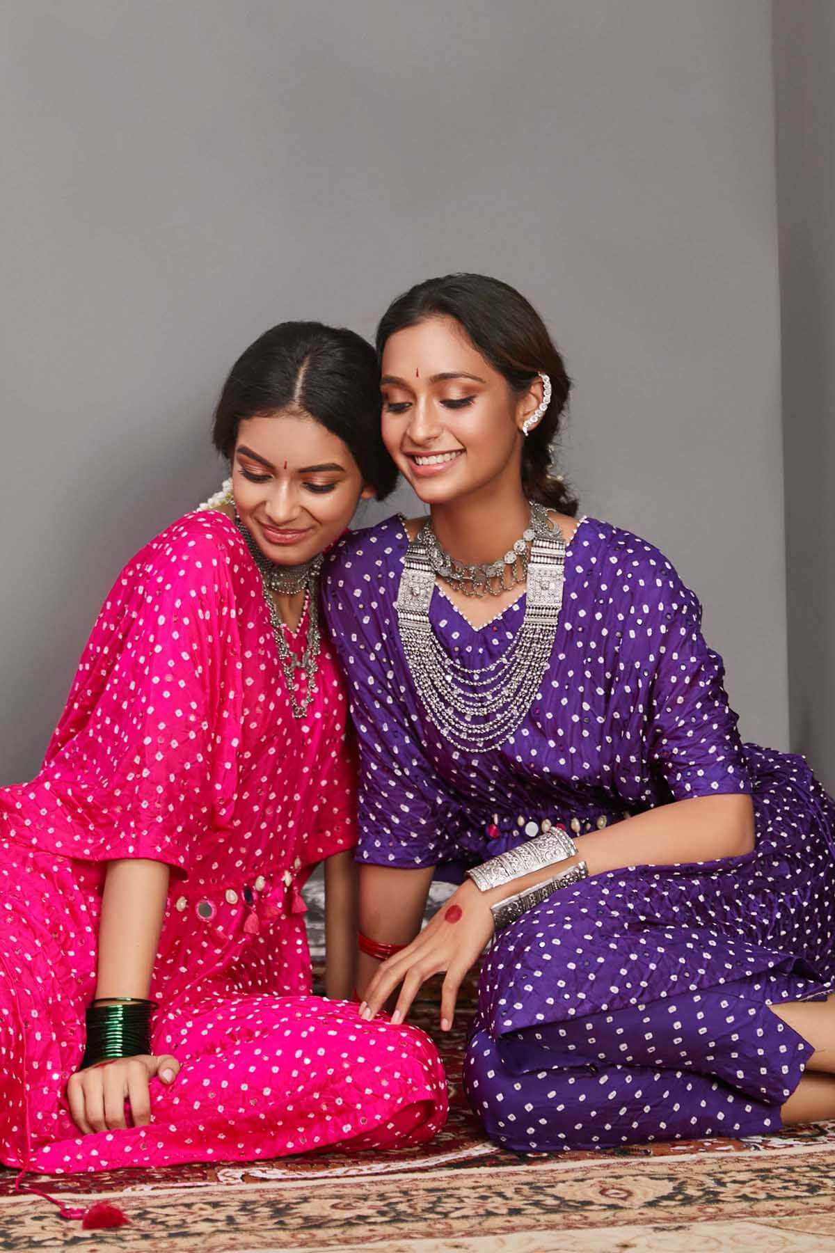 Saaz funky kaftan set