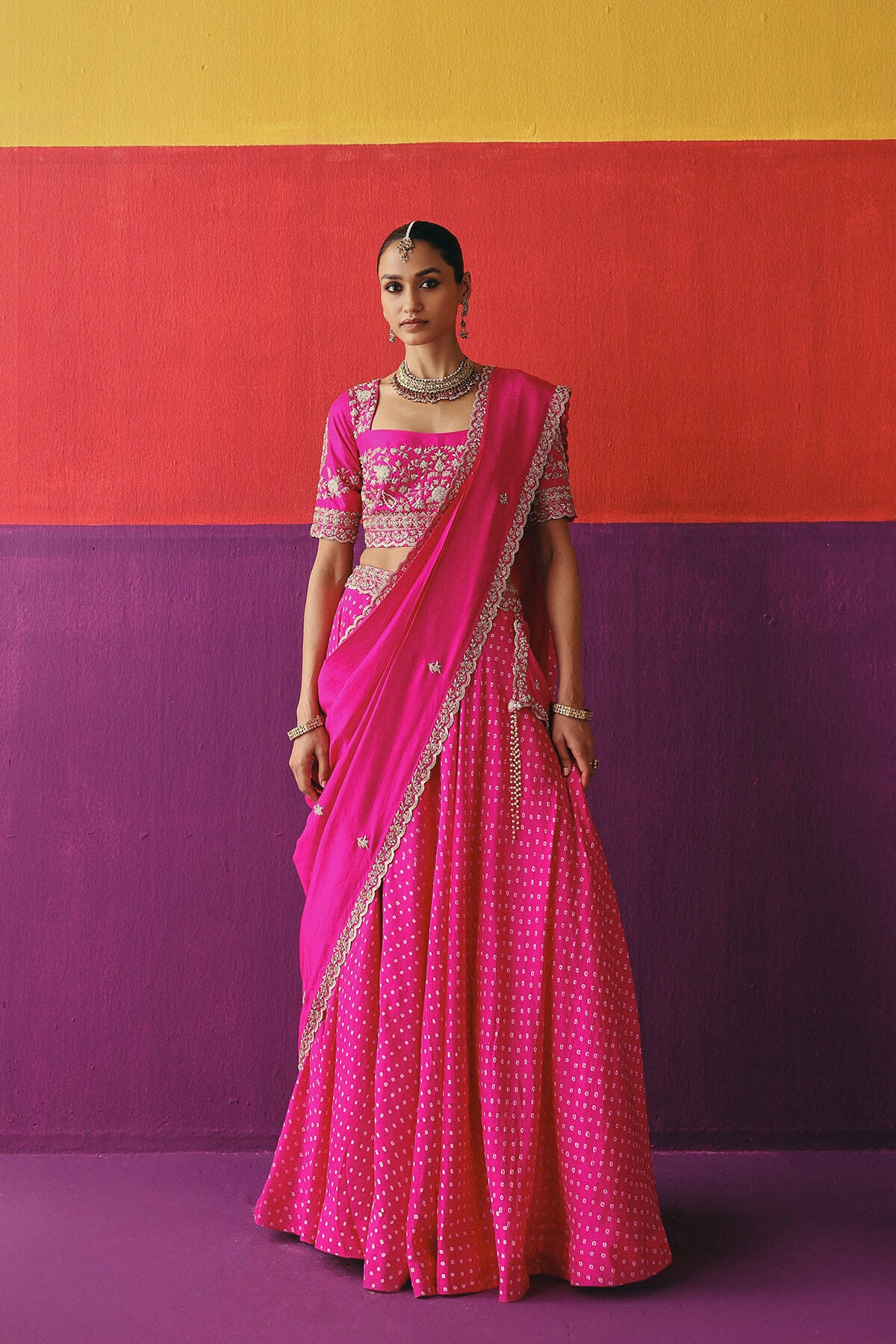 Jhoom lehenga
