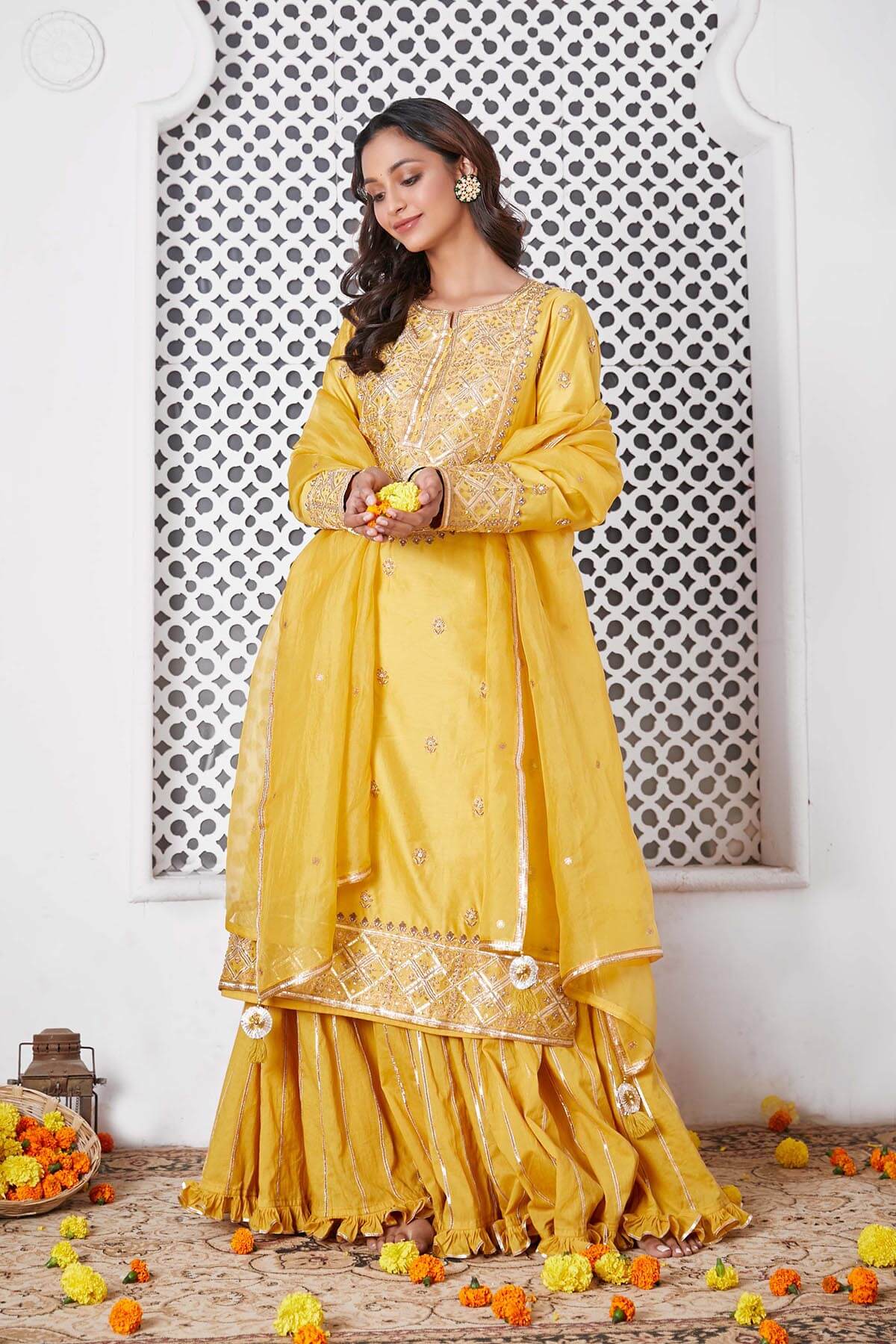 Signature sharara set