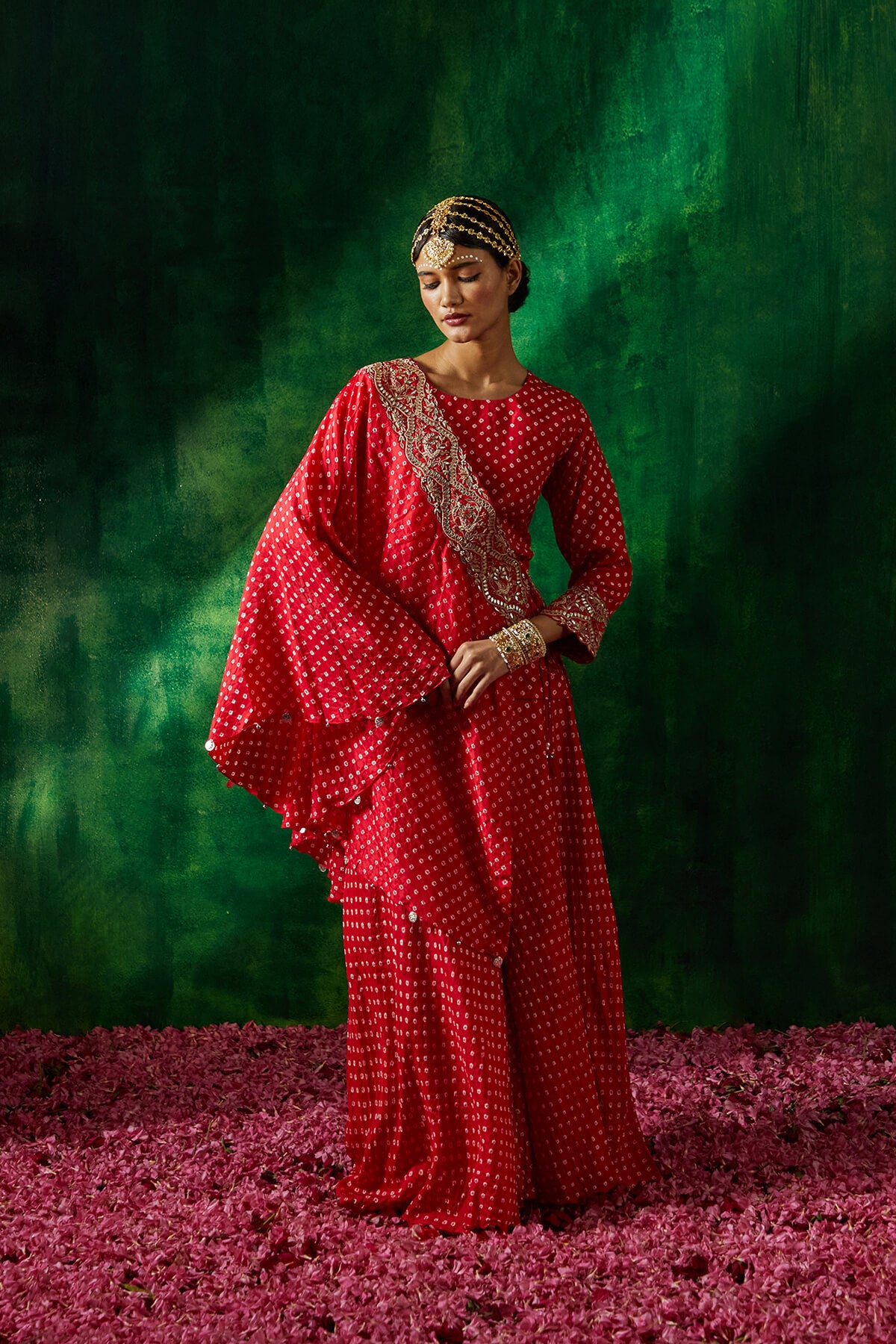 Rimjhim drape sharara set