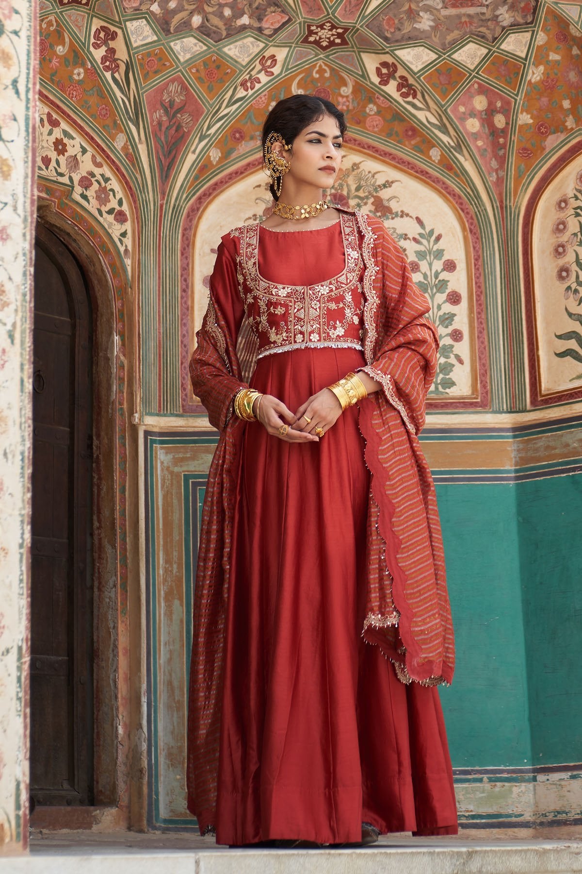 Jodha Jacket Anarkali