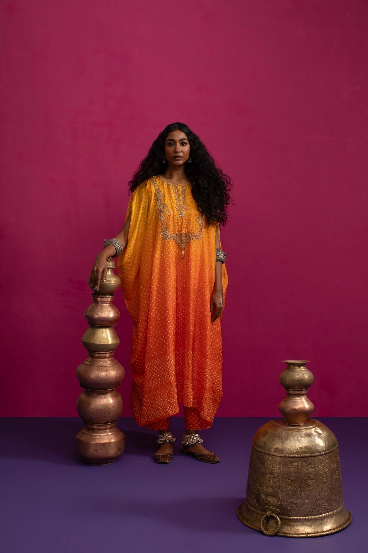 Mangalya ommbre kaftan