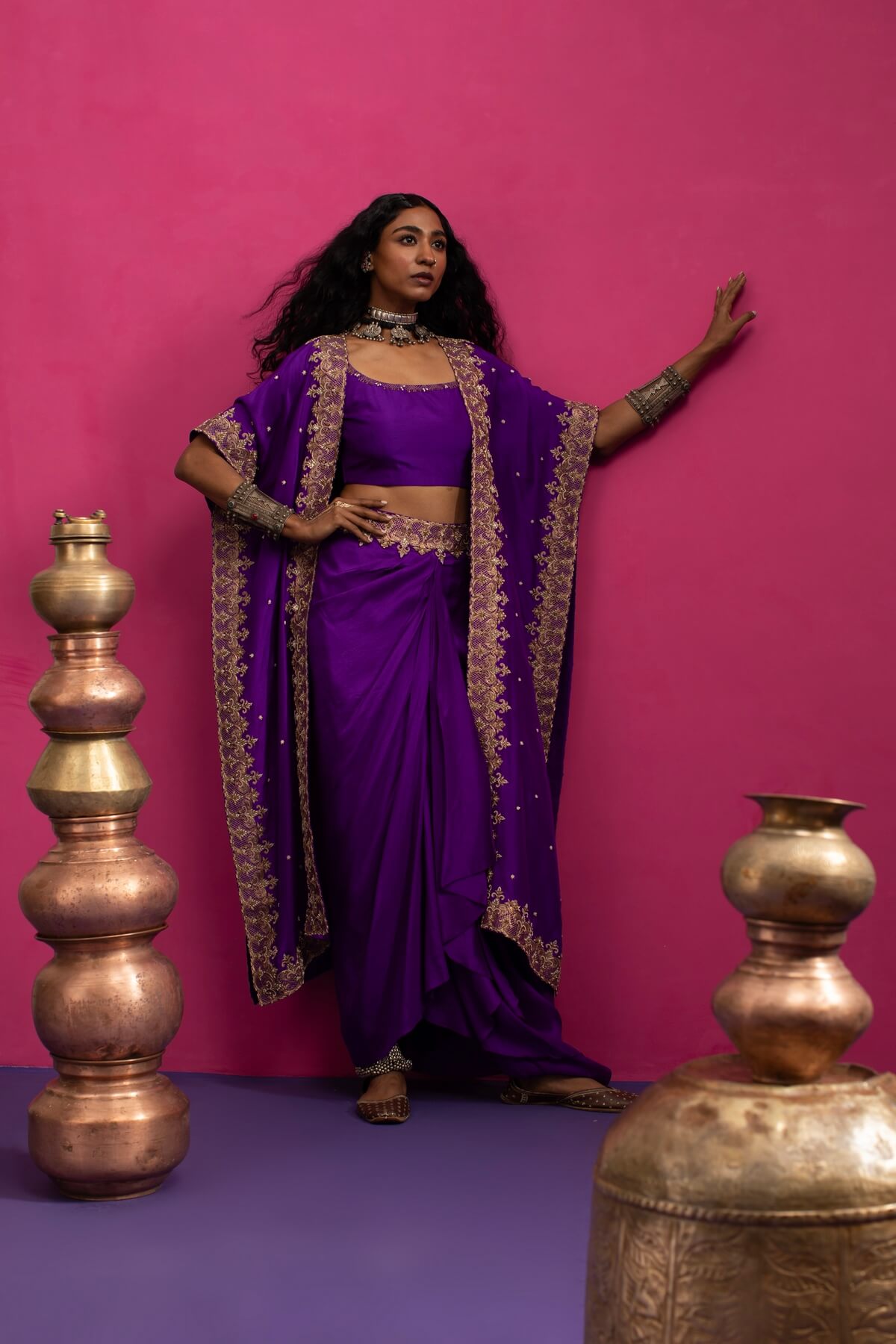 Maharani cape set