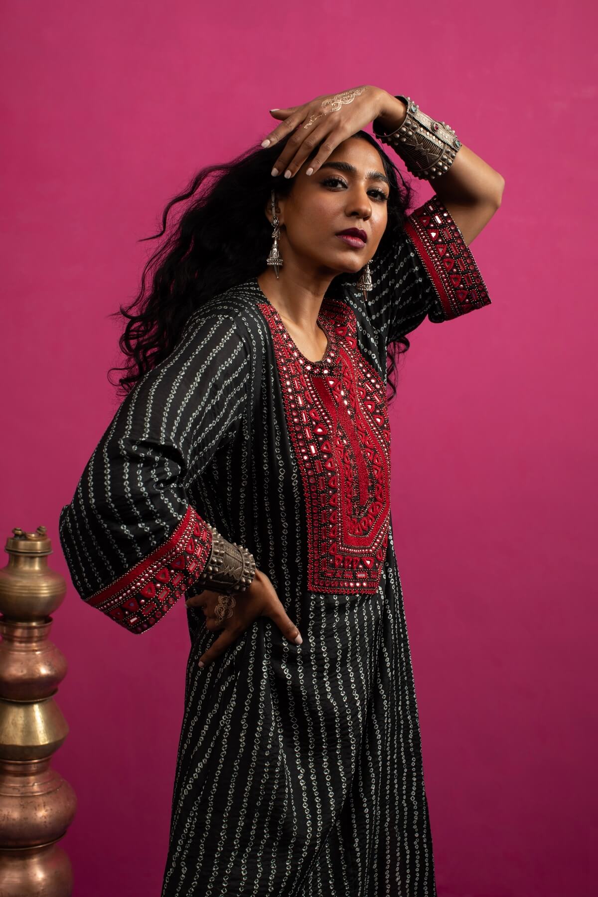 Bandhani Magic Kaftan