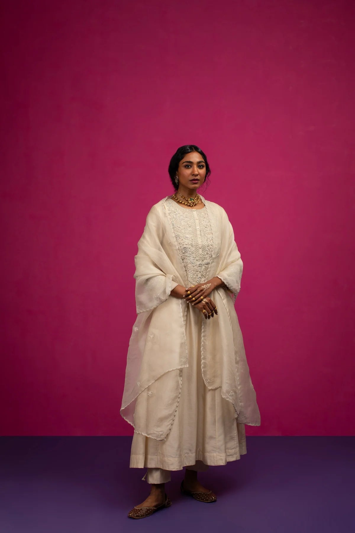 Pearl anarkali