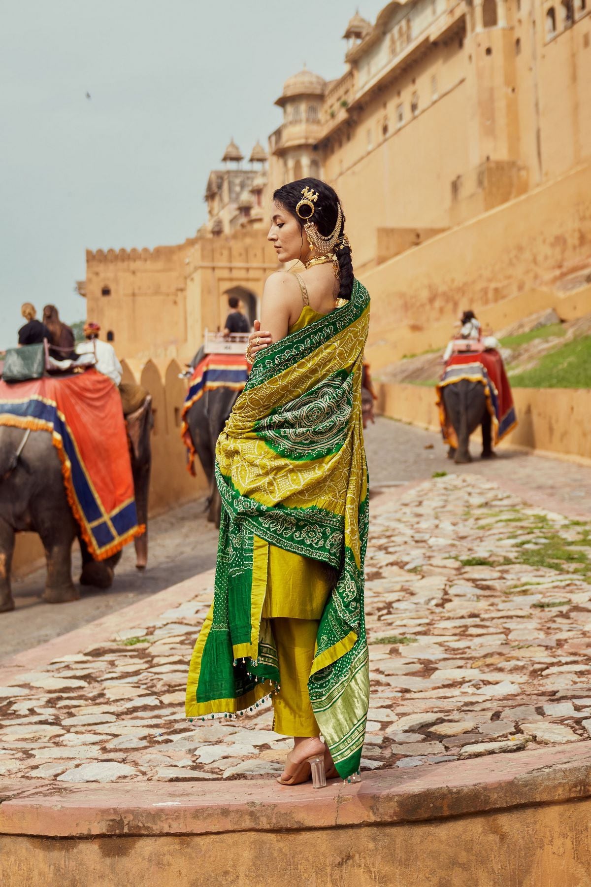 Strappy Dandiya Raas Kurta Set