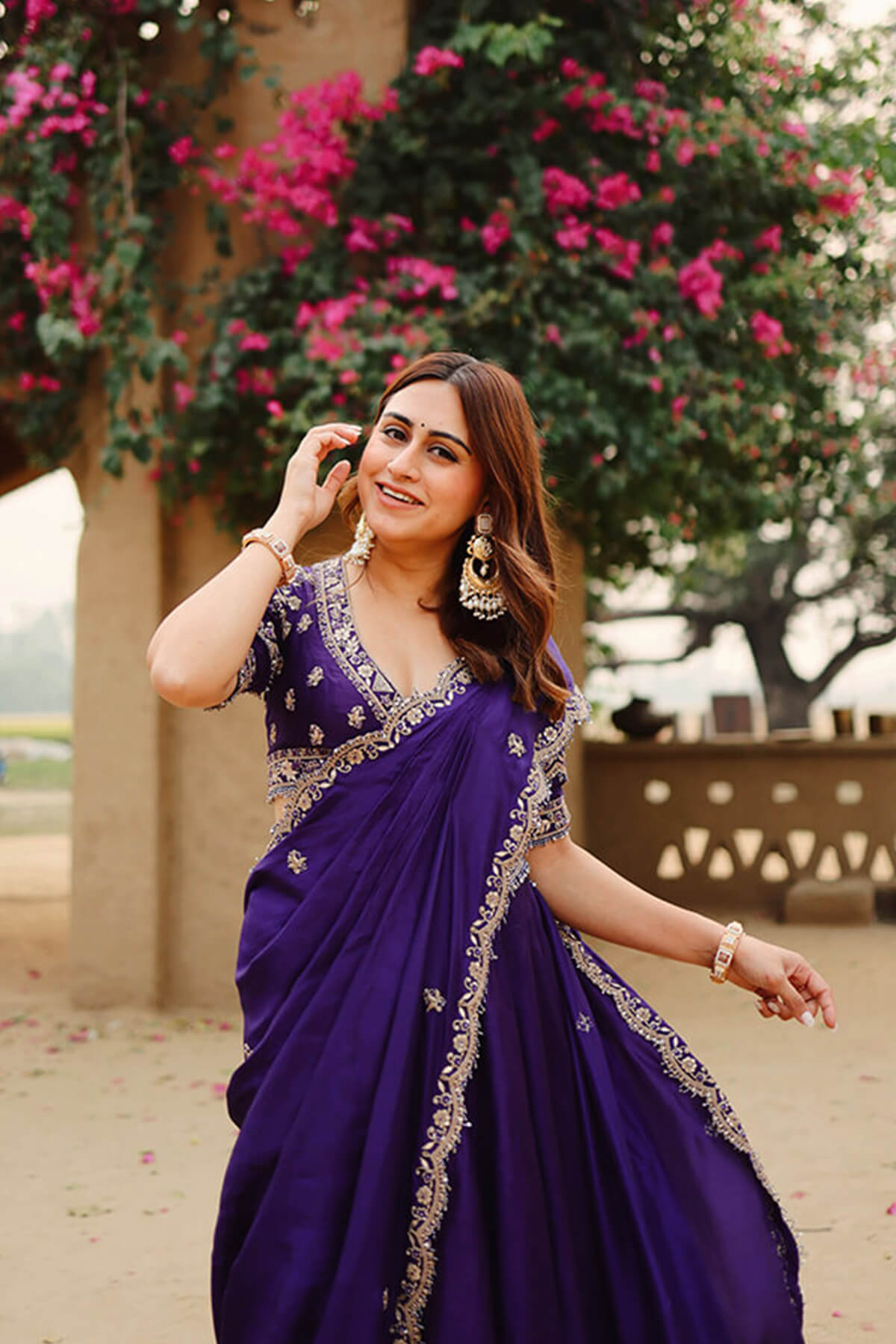 Saarang Lehenga Saree