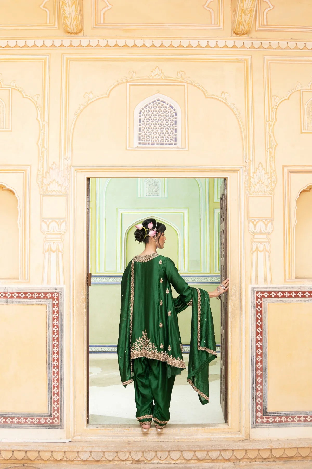 Love for emerald green