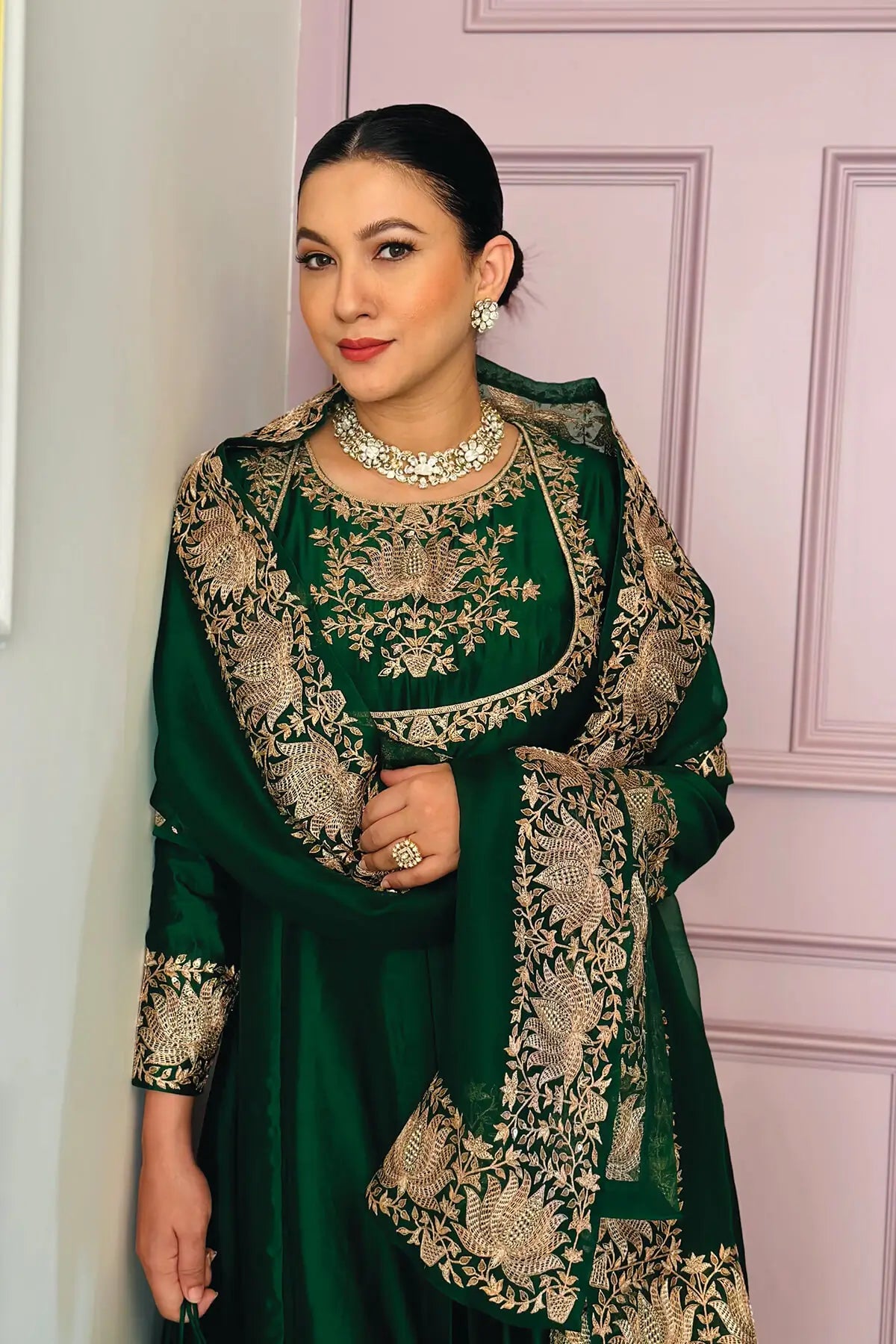 Lotus Mughal Anarkali