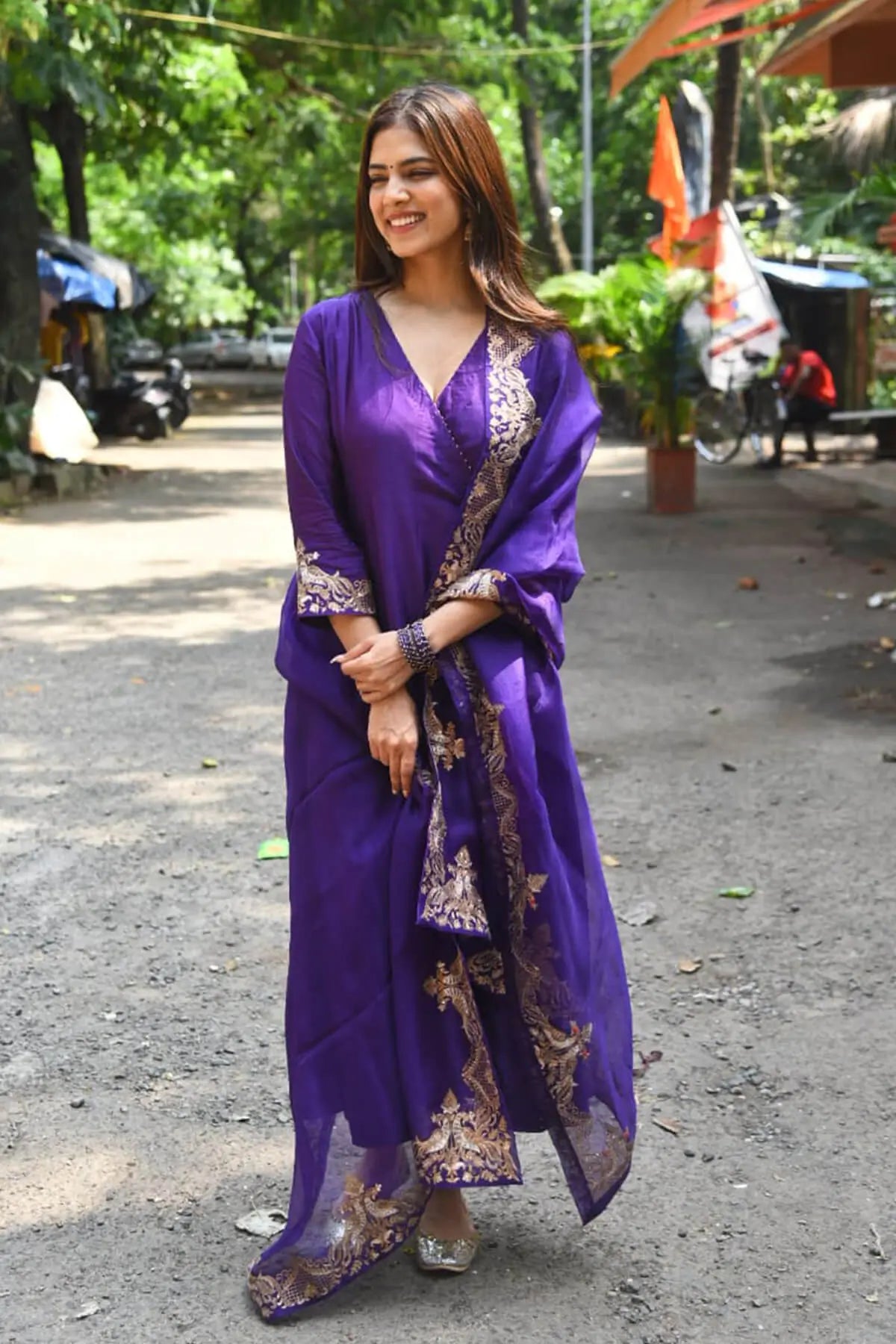 Peacock Angrakha set