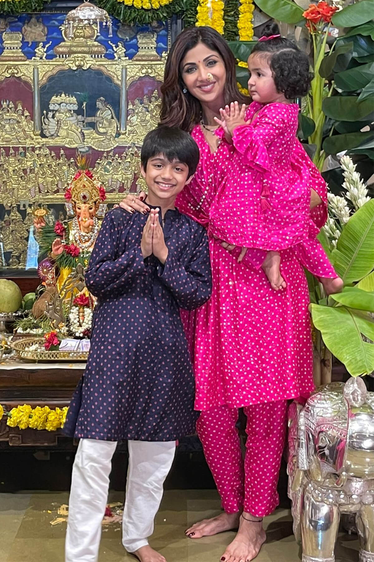 Saaz funky kaftan set