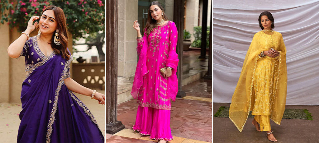 Shades of Traditional Indian Wedding Dress | Get Set For The Wedding Season