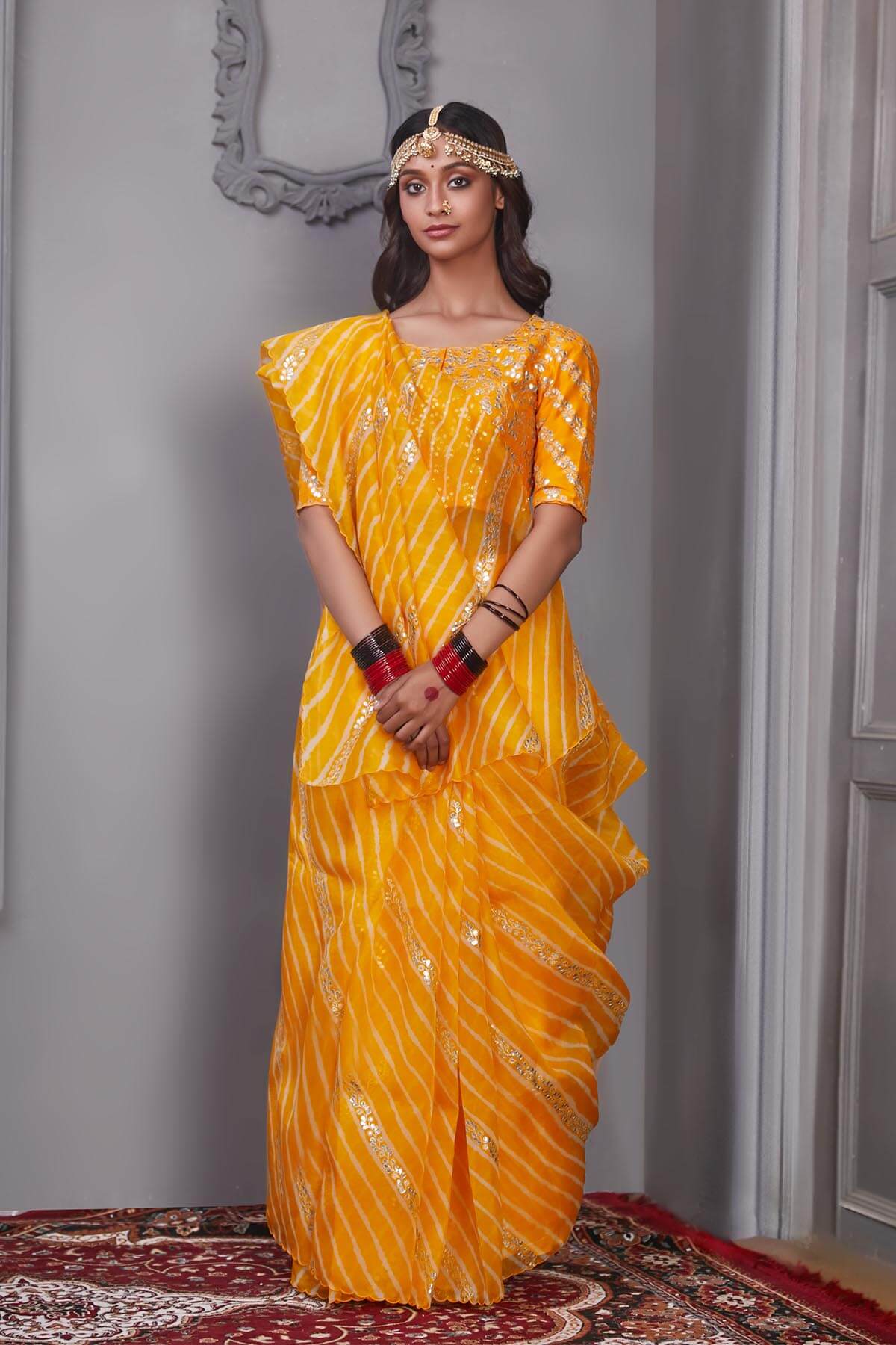 Leheria saree