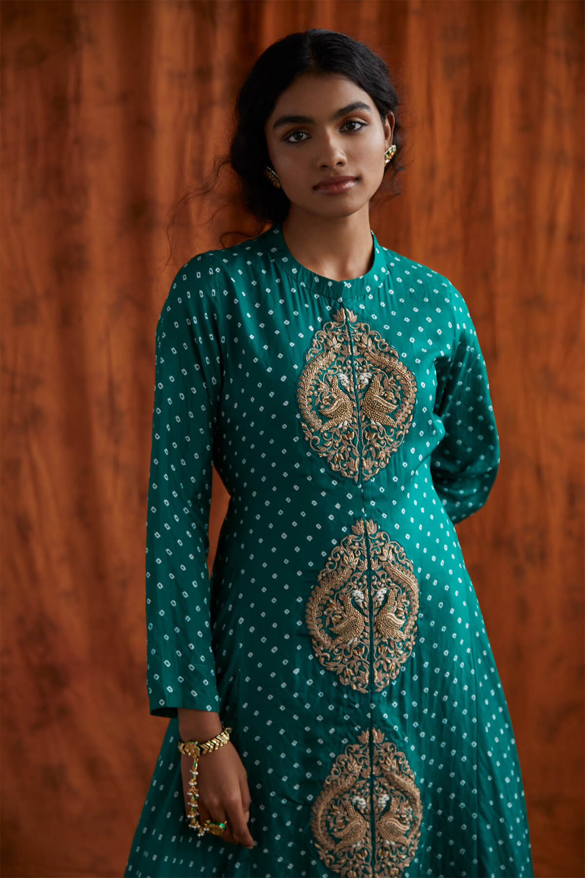Bandhni signature gown