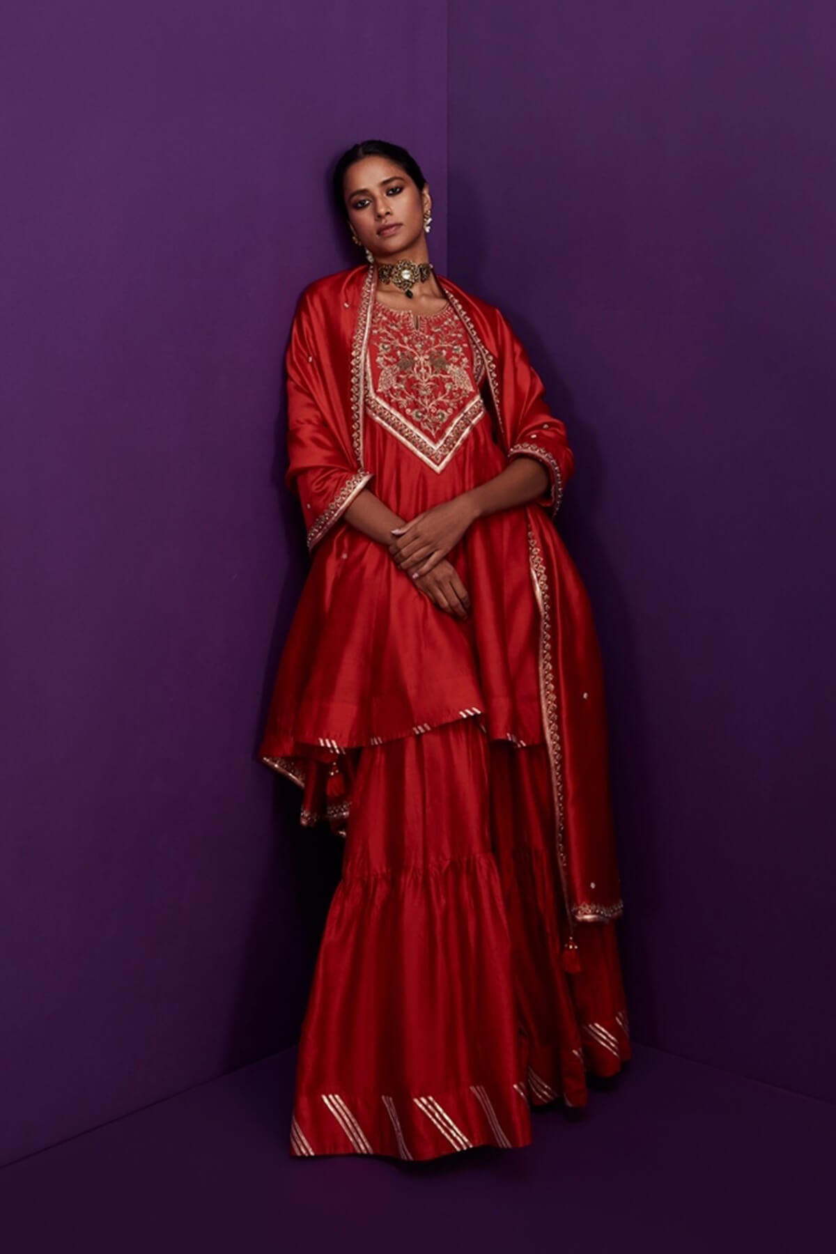 Mughal Sharara Set
