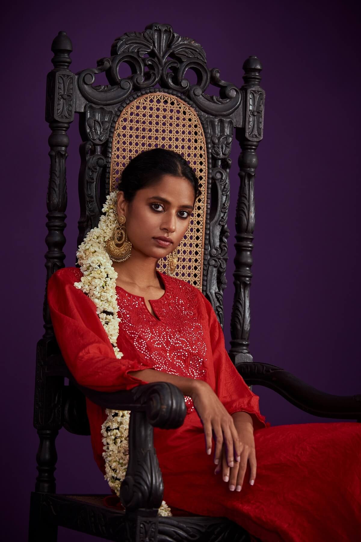 Crushed Kurta Set