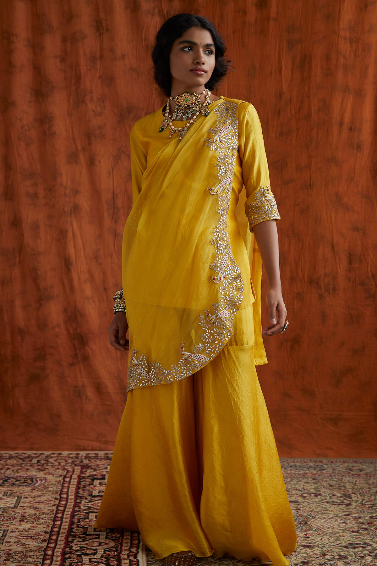 Fusion sharara set