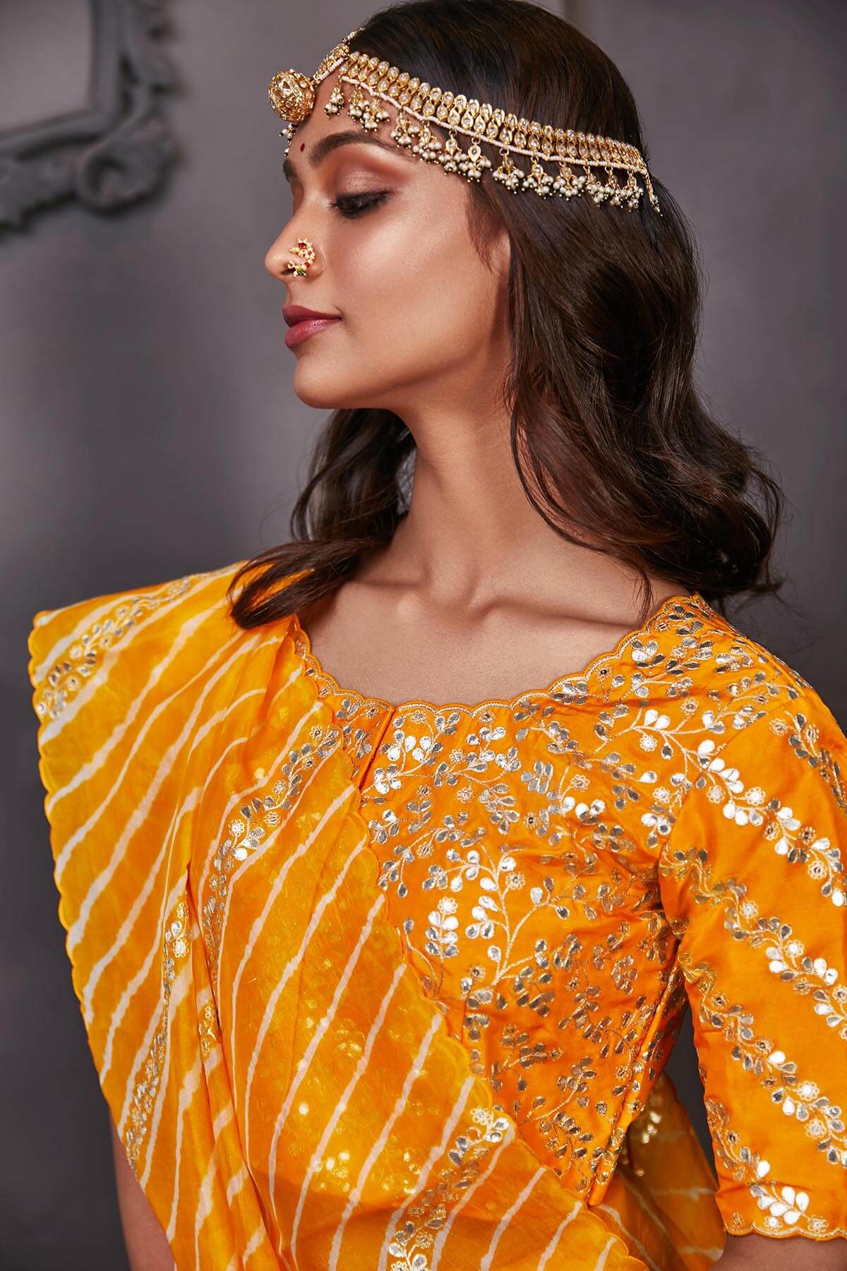 Leheria saree