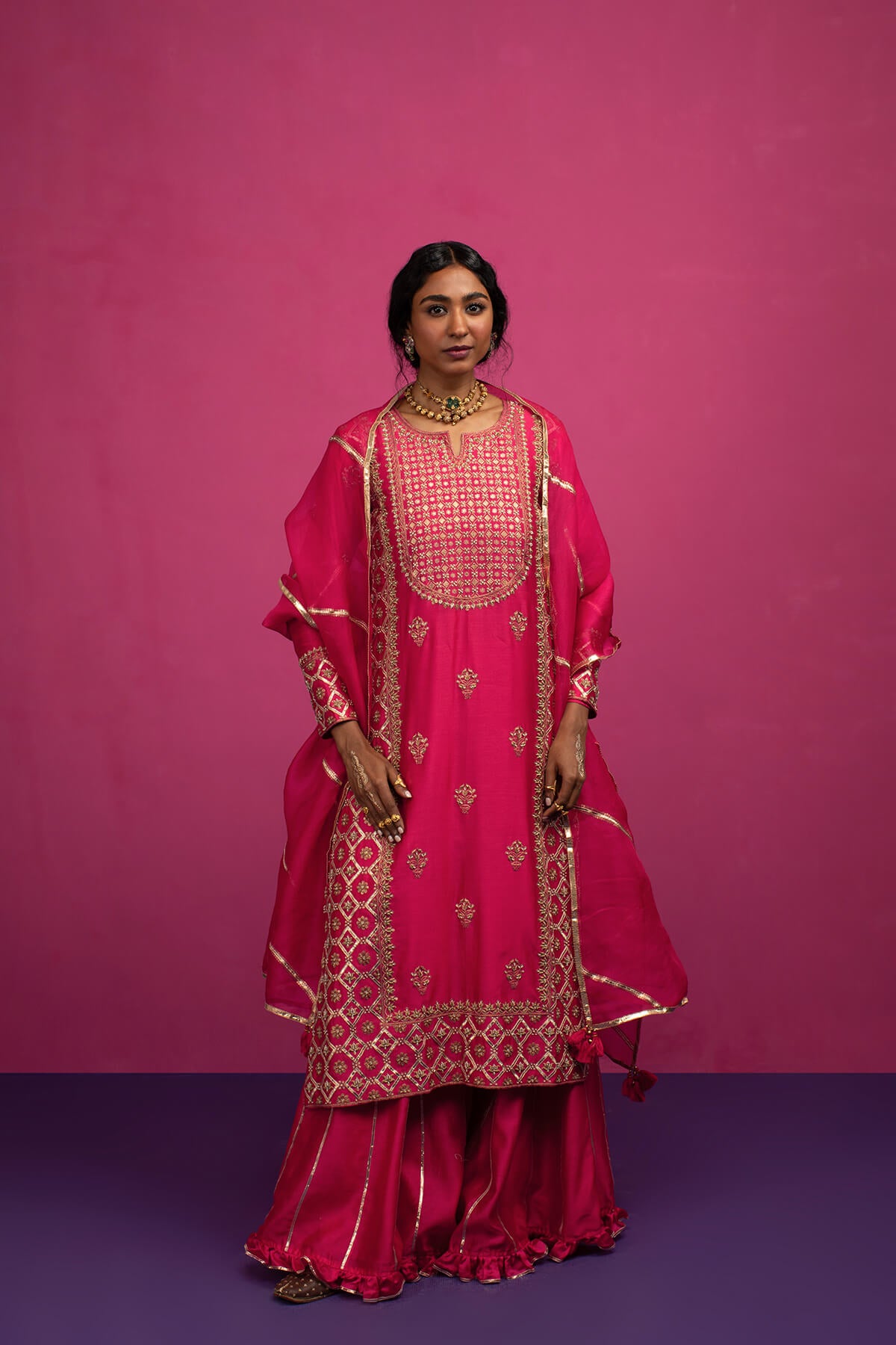 Ghoomar sharara