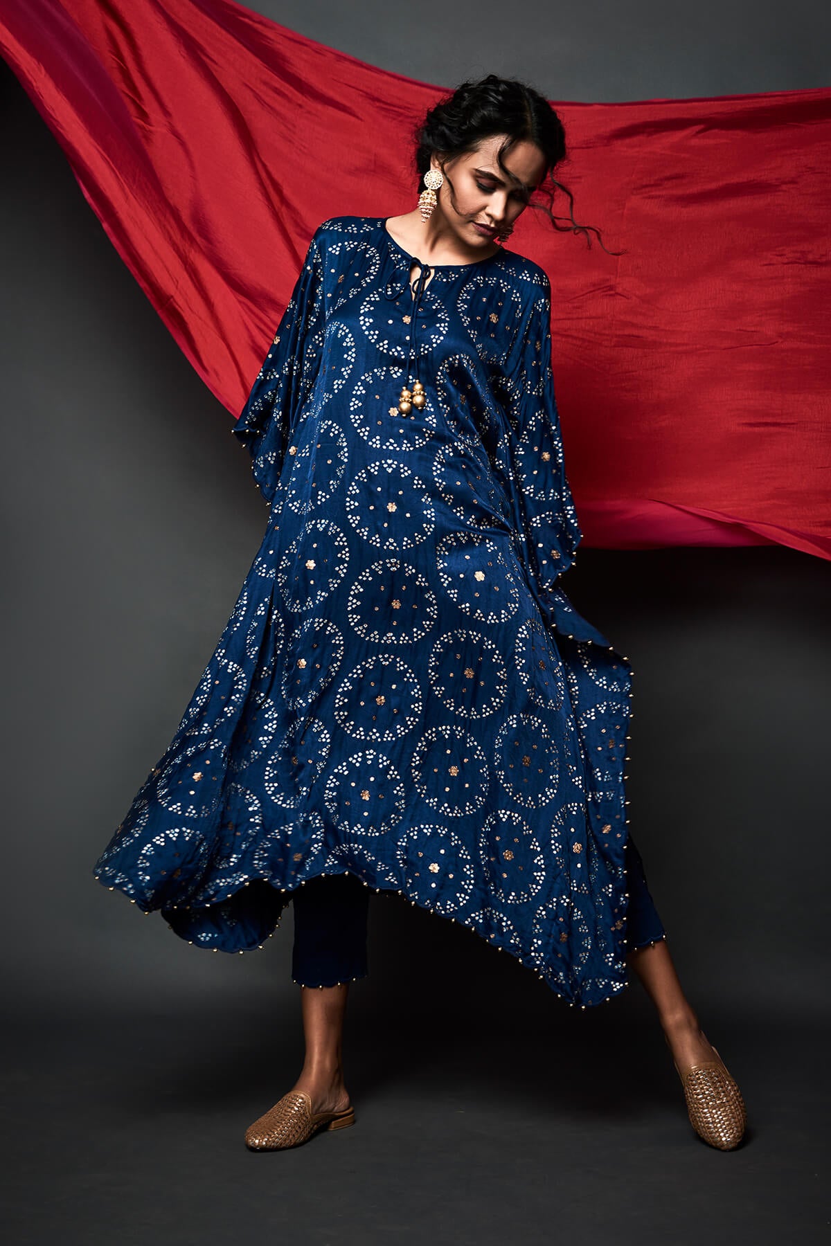 Circular kaftan