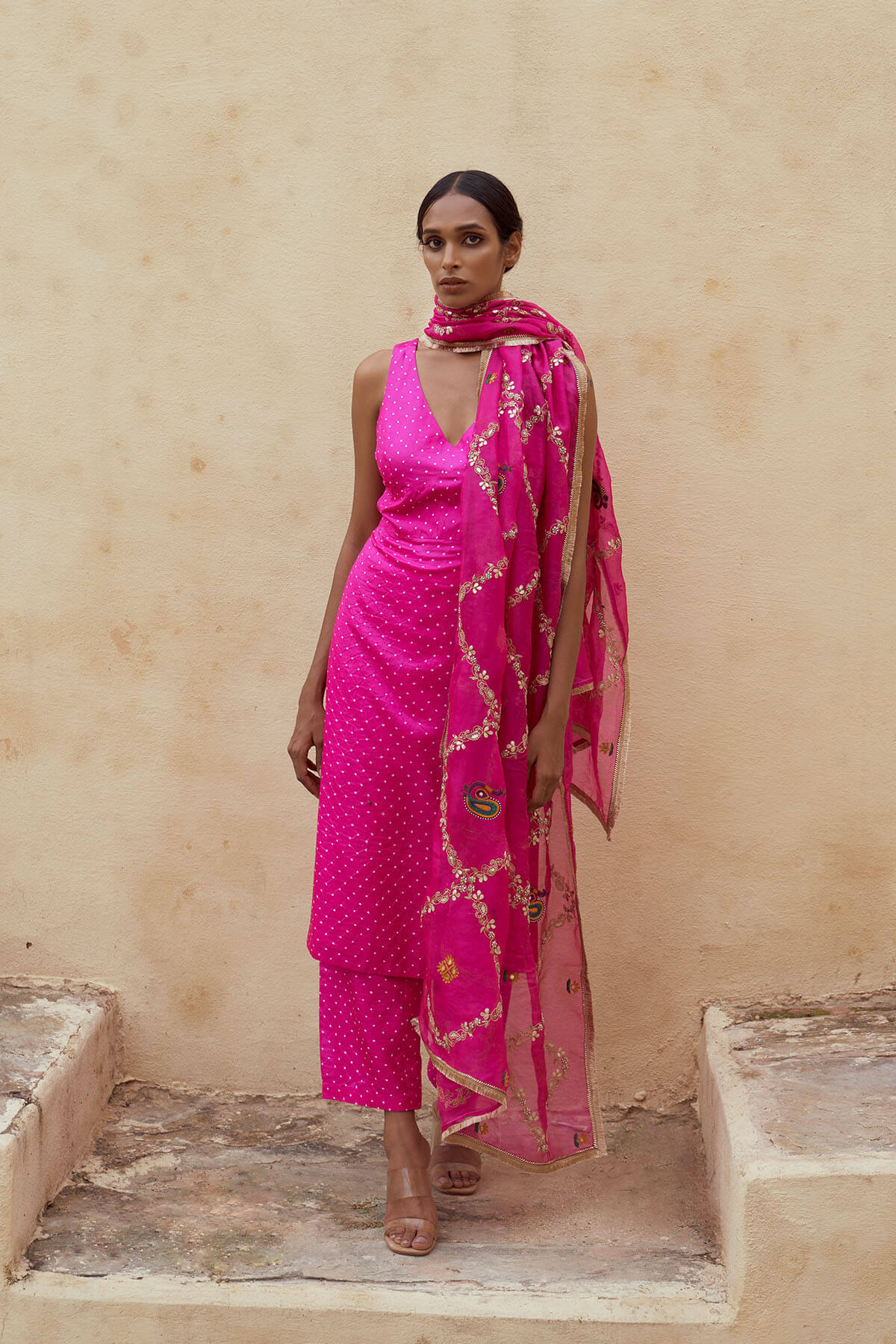 Slay With Pink Kurta Set
