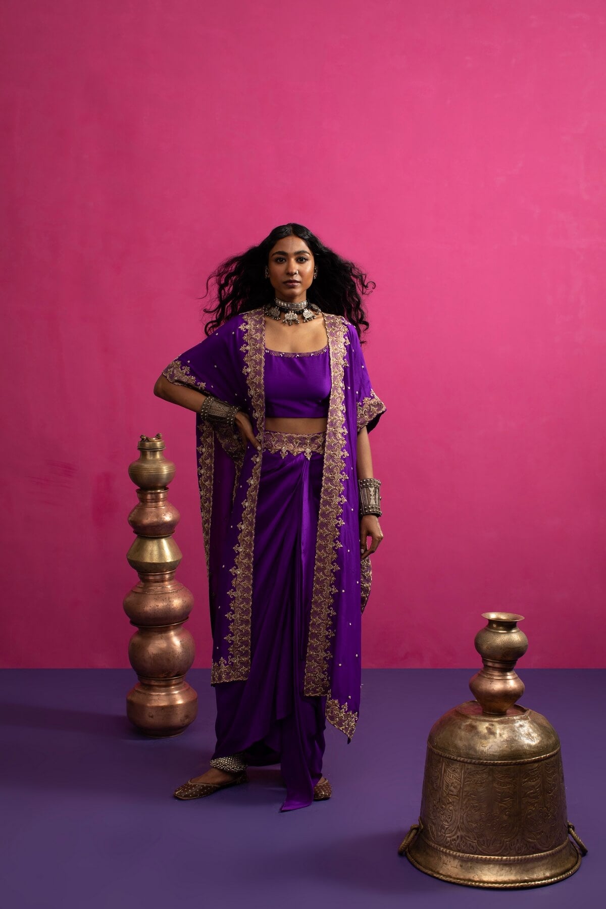 Maharani cape set
