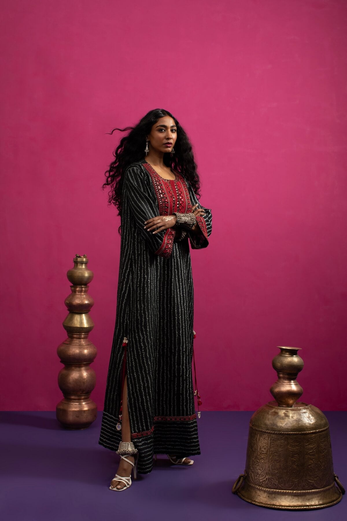 Bandhani Magic Kaftan