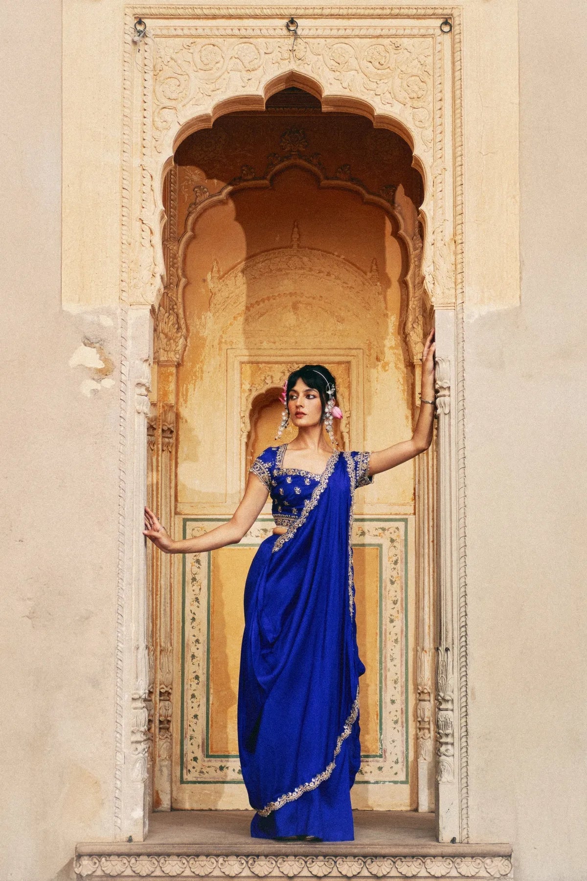 Touch me not saree
