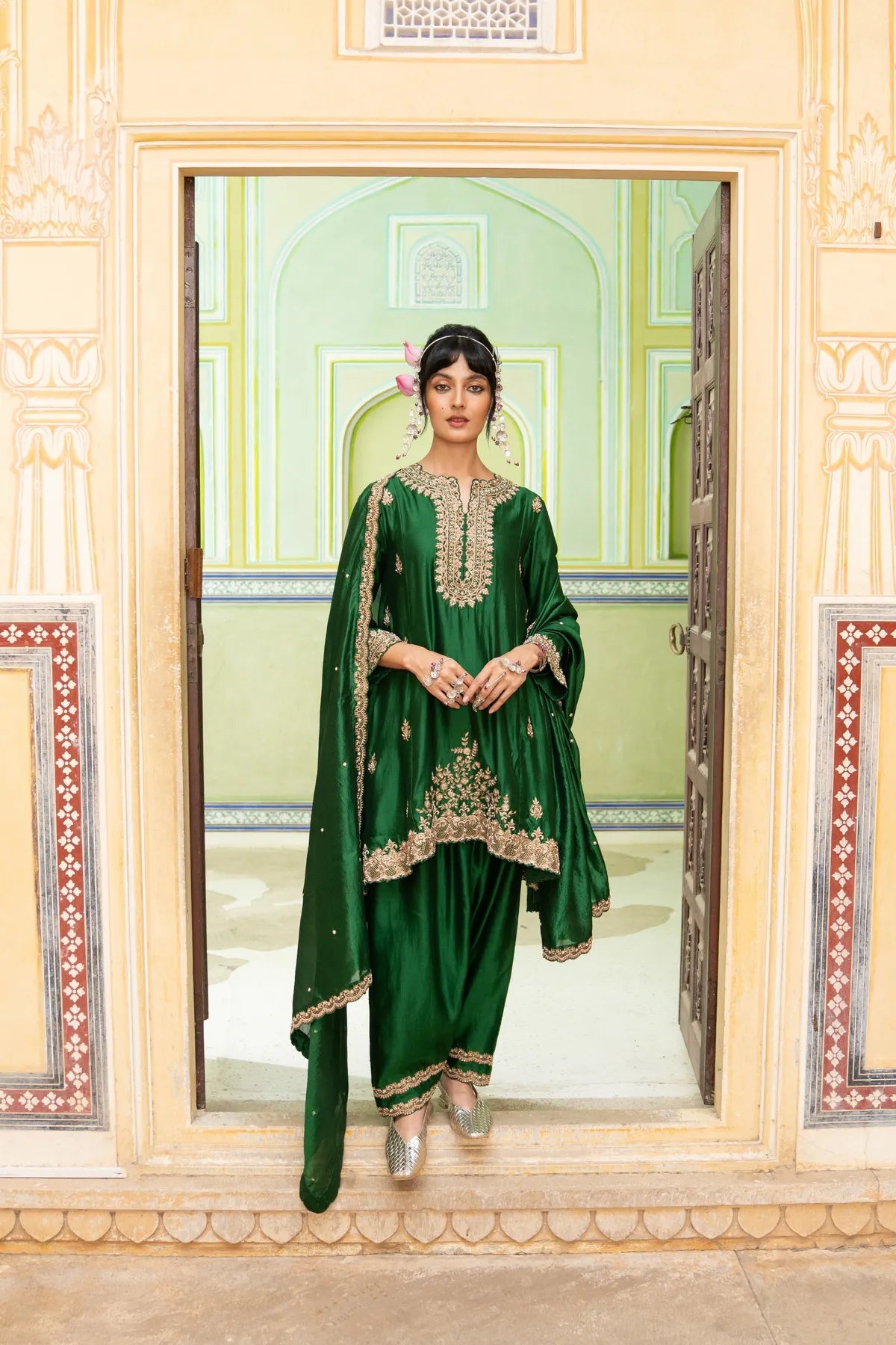 Love for emerald green