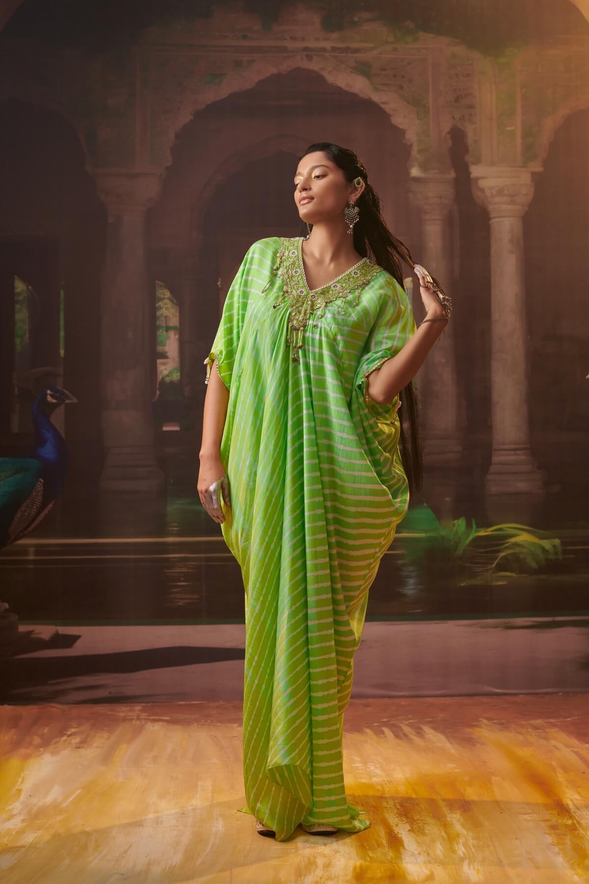 Leheriya kaftan