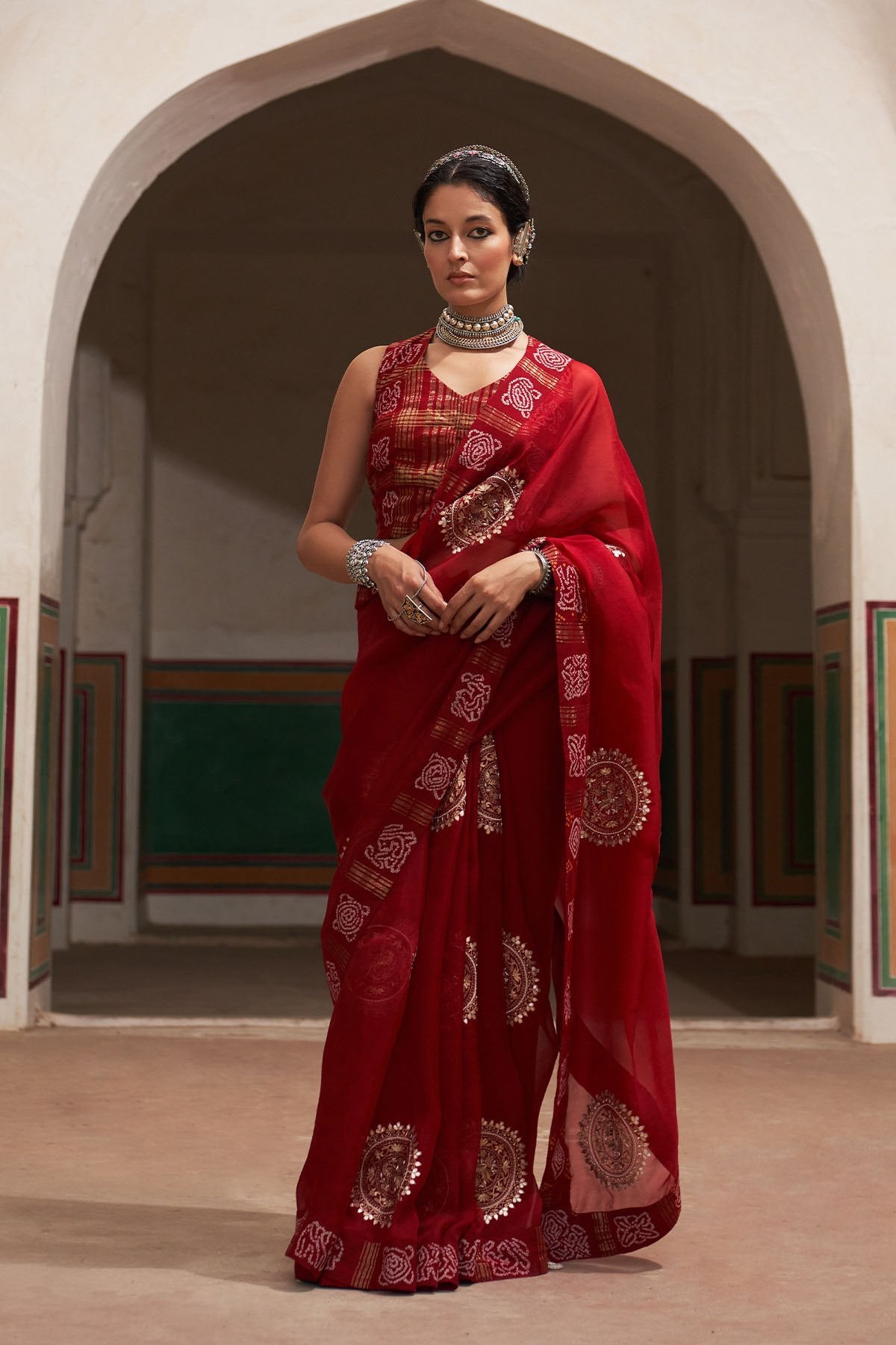 Mandala Saree