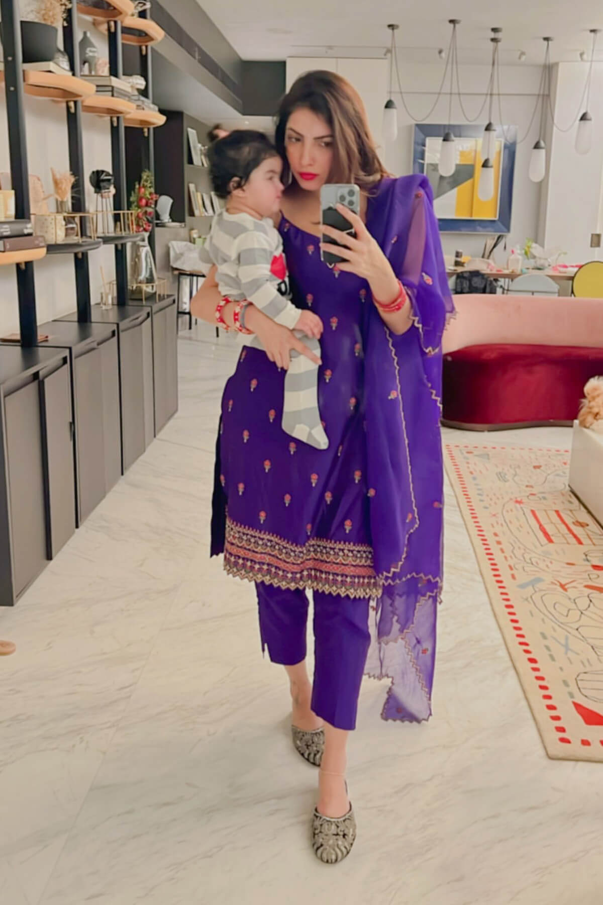 Spaghetti Kurta Set