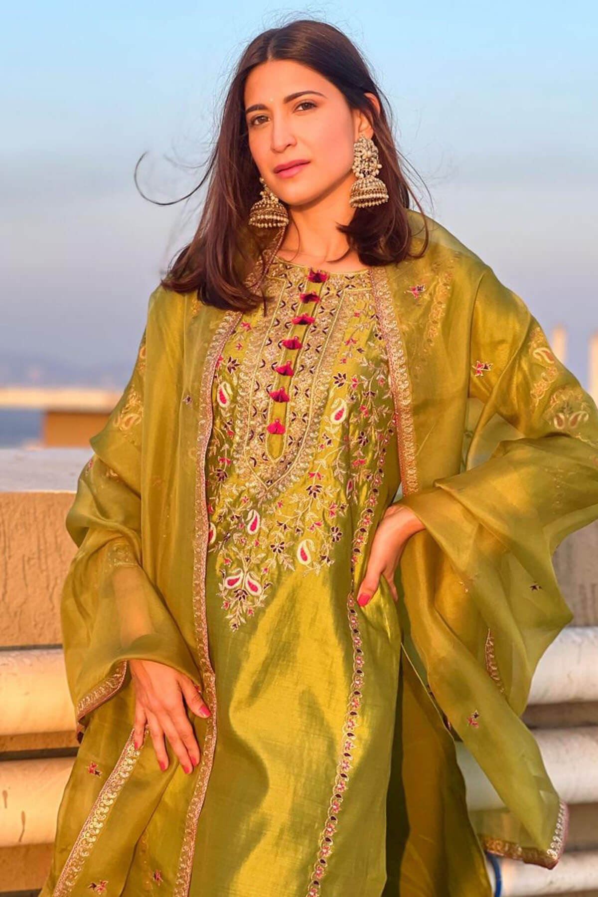 Paisley Jaal Kurta